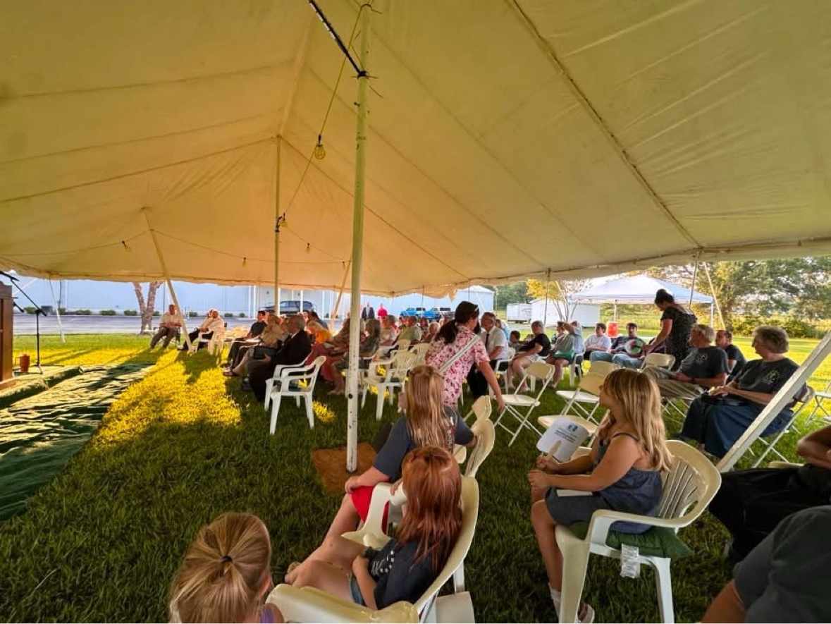 Tent meeting photo 3